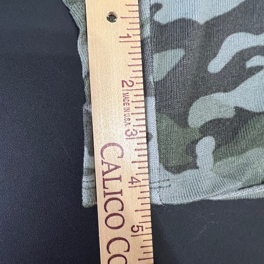 Lucky Brand Green Camo Pajama Set Women XL Lounge Pants Shorts Sleepwear Soft - Picture 15 of 15